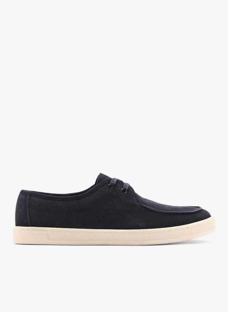 Mango Man suede nautical shoes